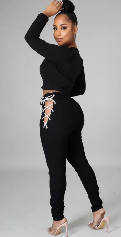 Full Fantasy Pants ( Black )