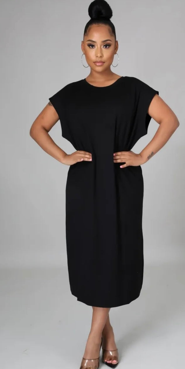 Living the comfy Life Dress