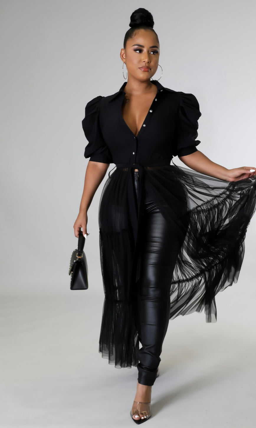 Becky-Lyn Top ( Black )