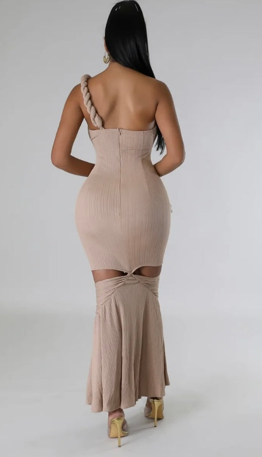 Sailing Babe Dress ( Nude )
