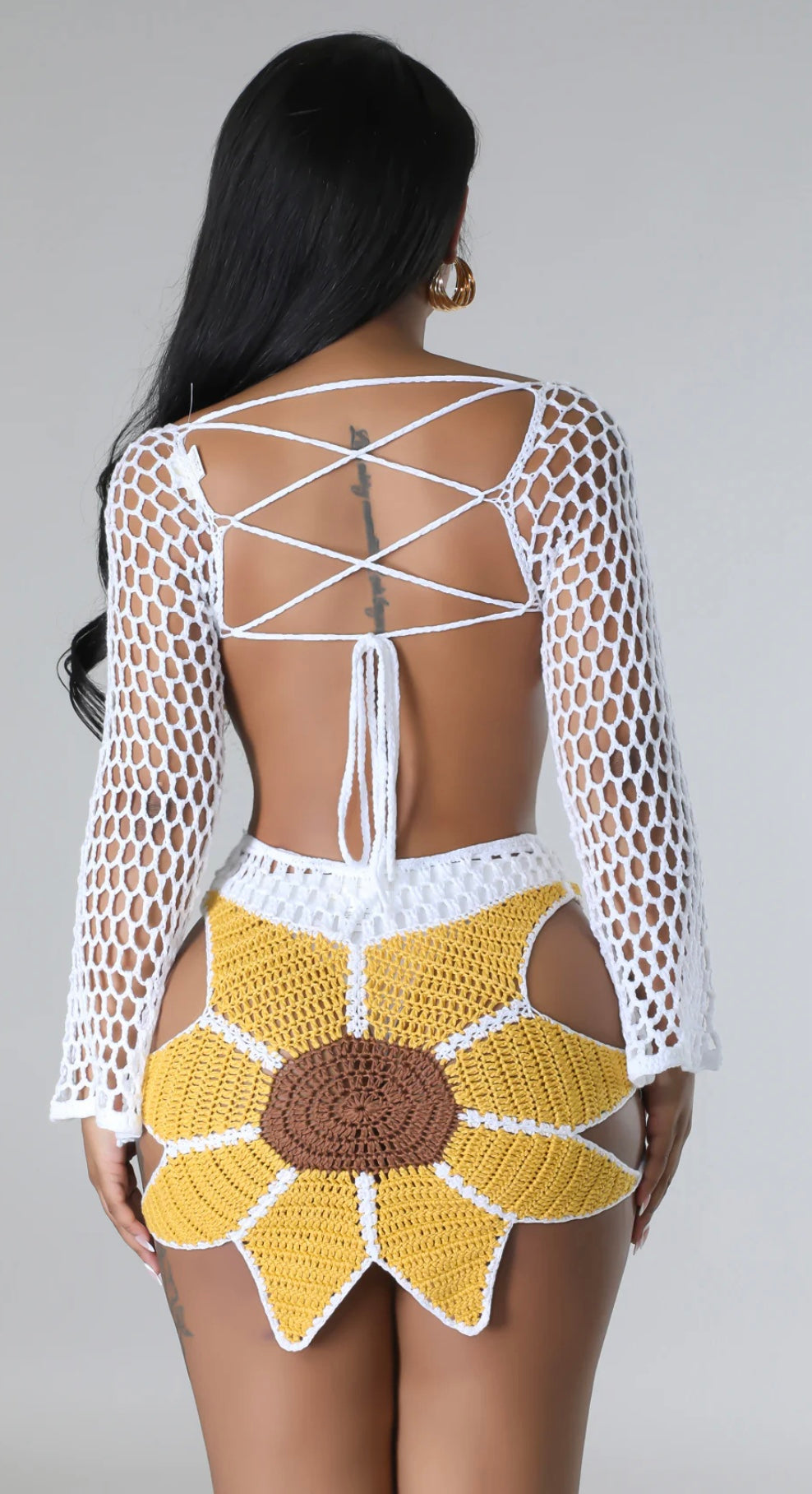 Sunny Isles Skirt Set (White)