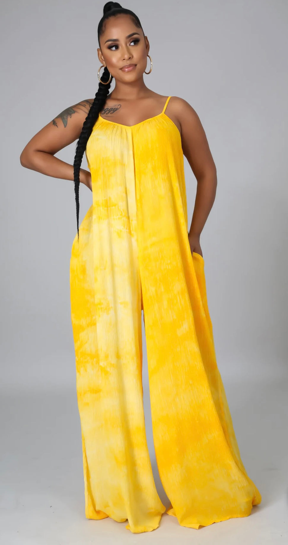 Game Dominator Jumpsuit-Yellow