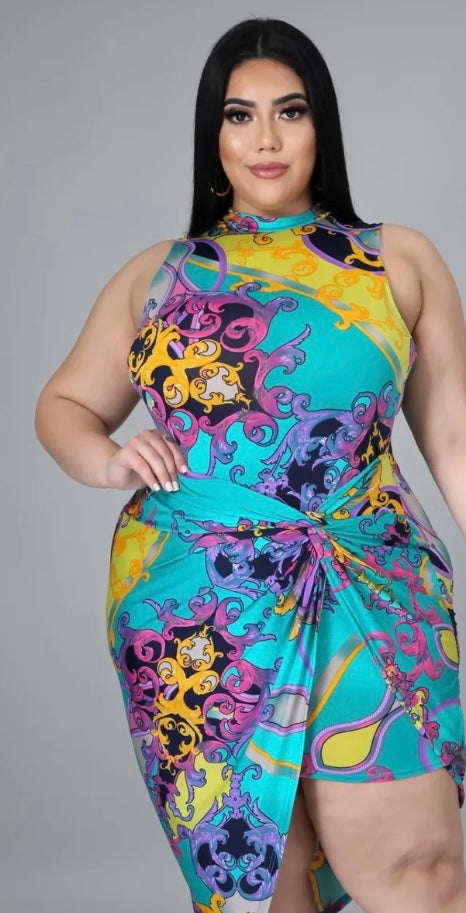 Treat Yourself Dress ( Jade )