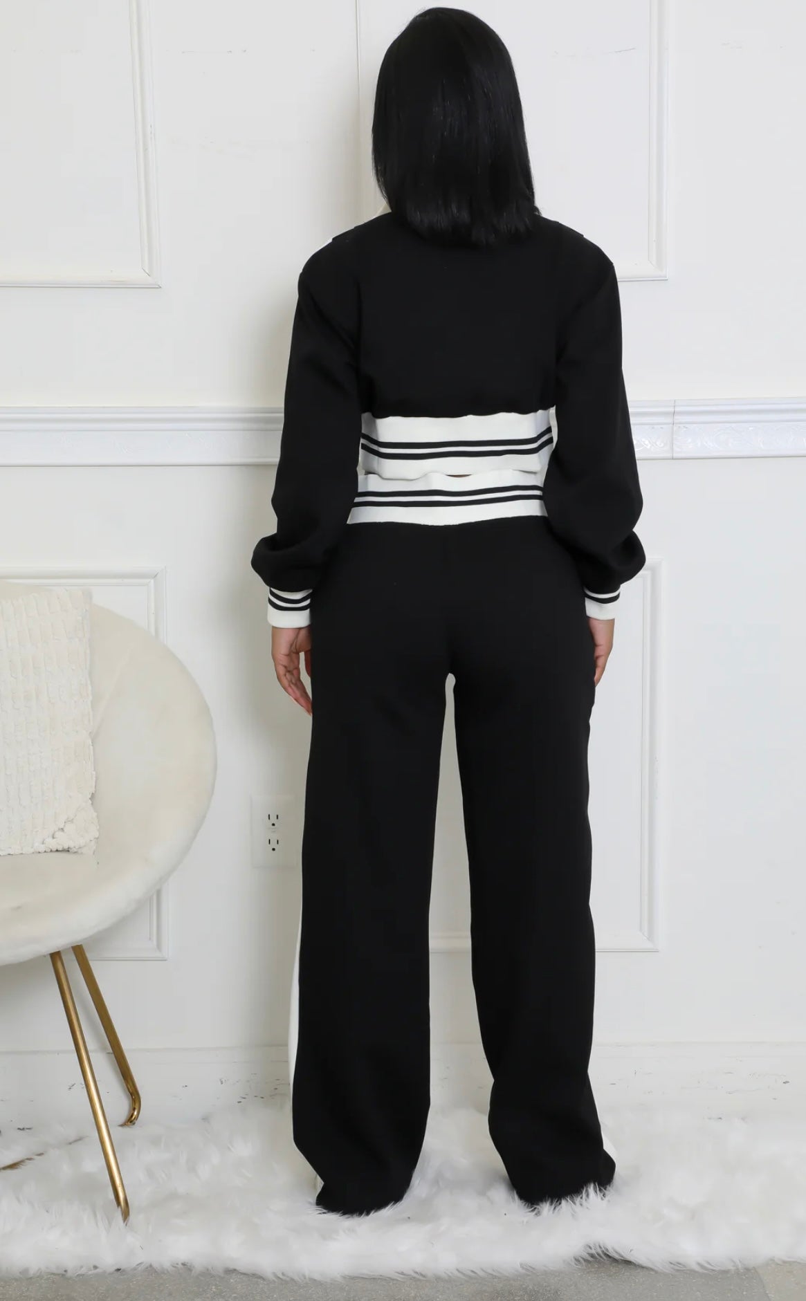 Luxe Pant Set ( Black )