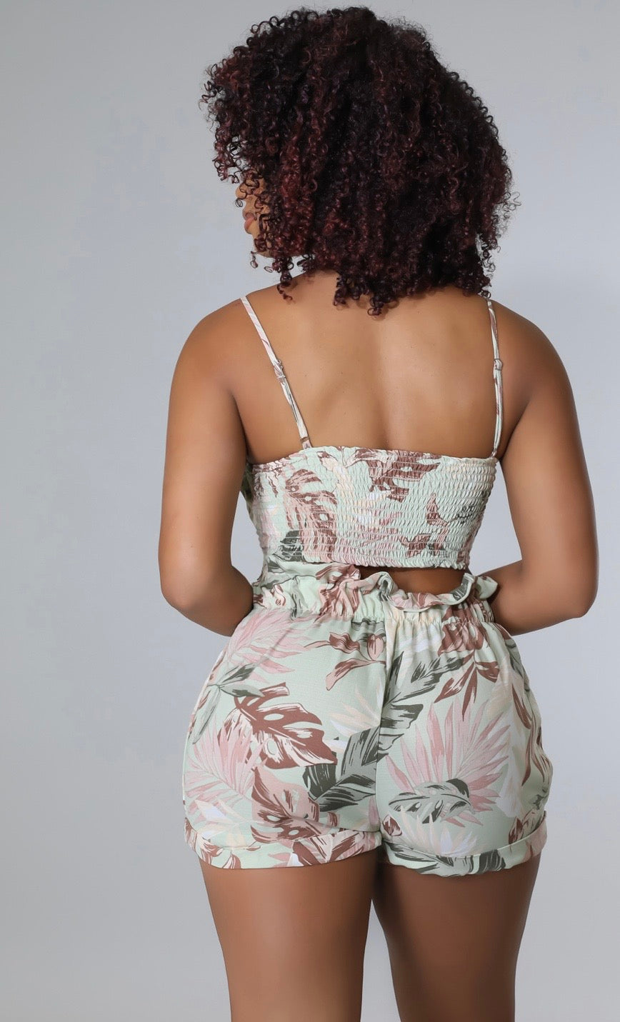 Blossom Girl Short Set