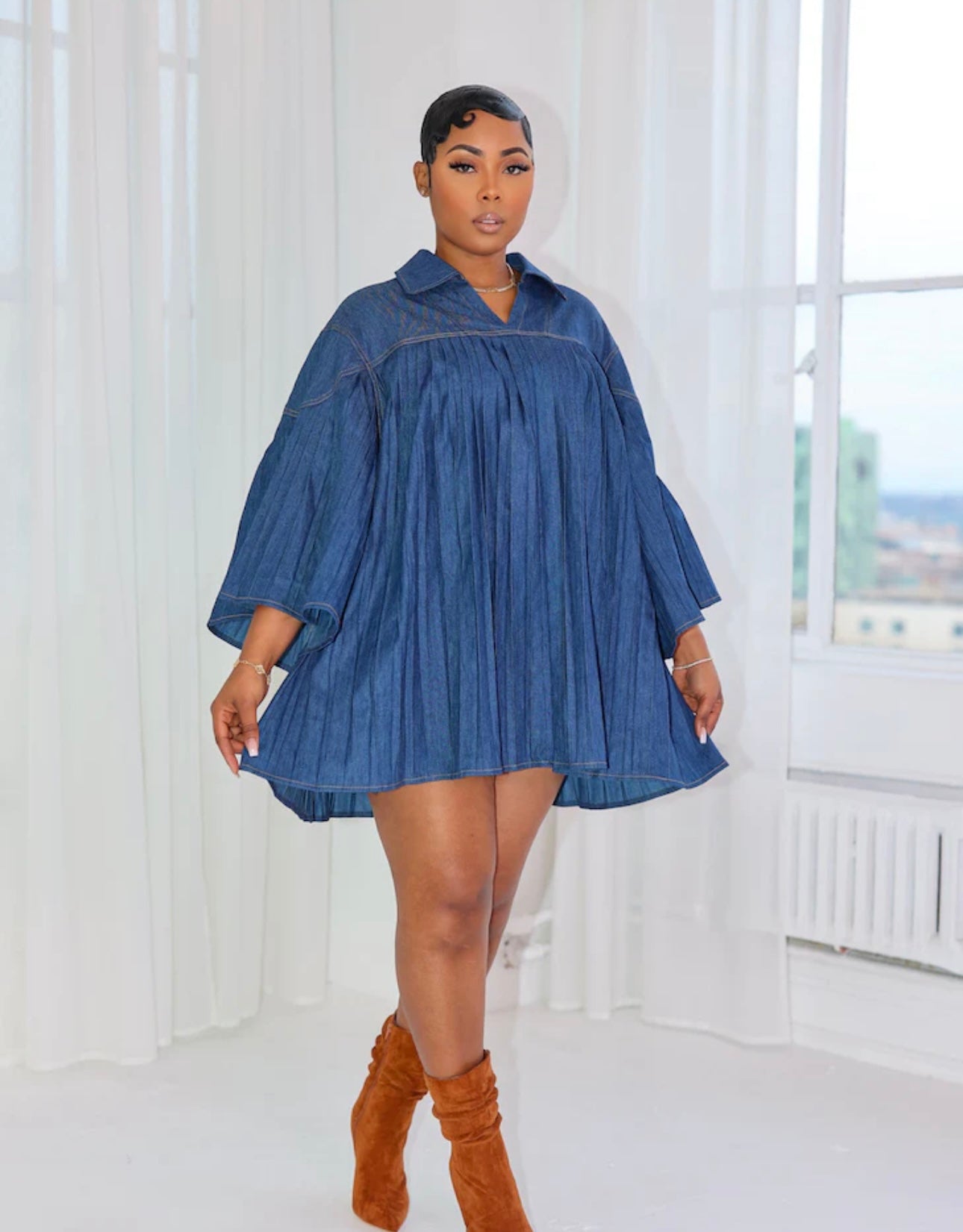 Boots on The Ground Dress