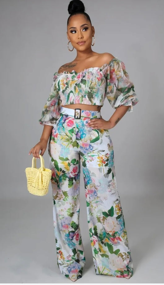 Camille Pant Set