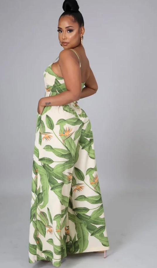 Palm Shade Jumpsuit