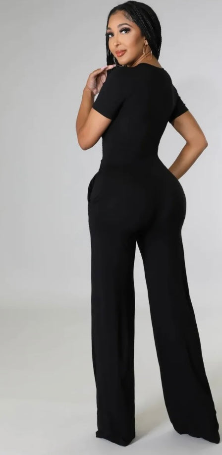 Kozie Days Jumpsuit ( Black )