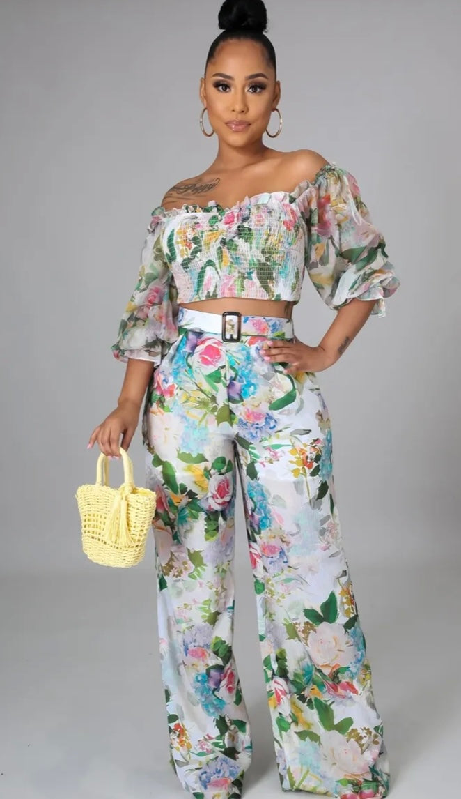 Camille Pant Set