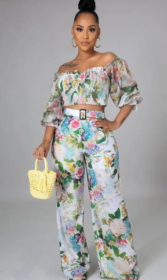 Camille Pant Set
