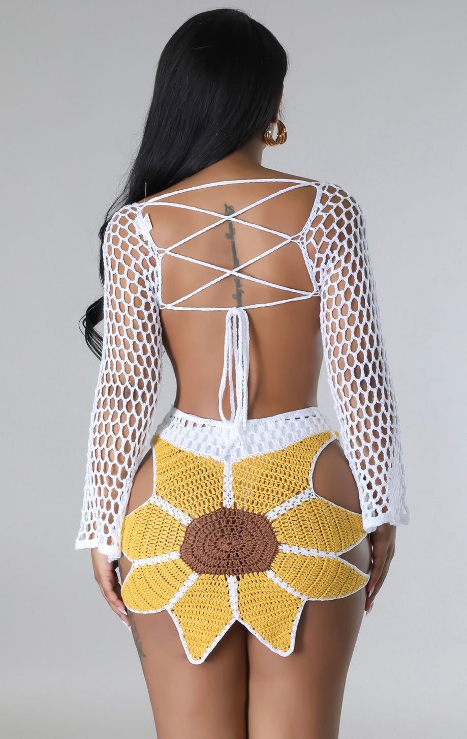 Sunny Isles Skirt Set (White)