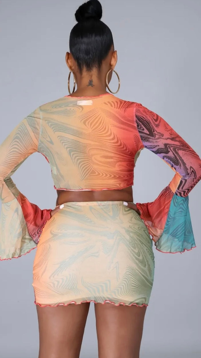 Janelle Skirt Set
