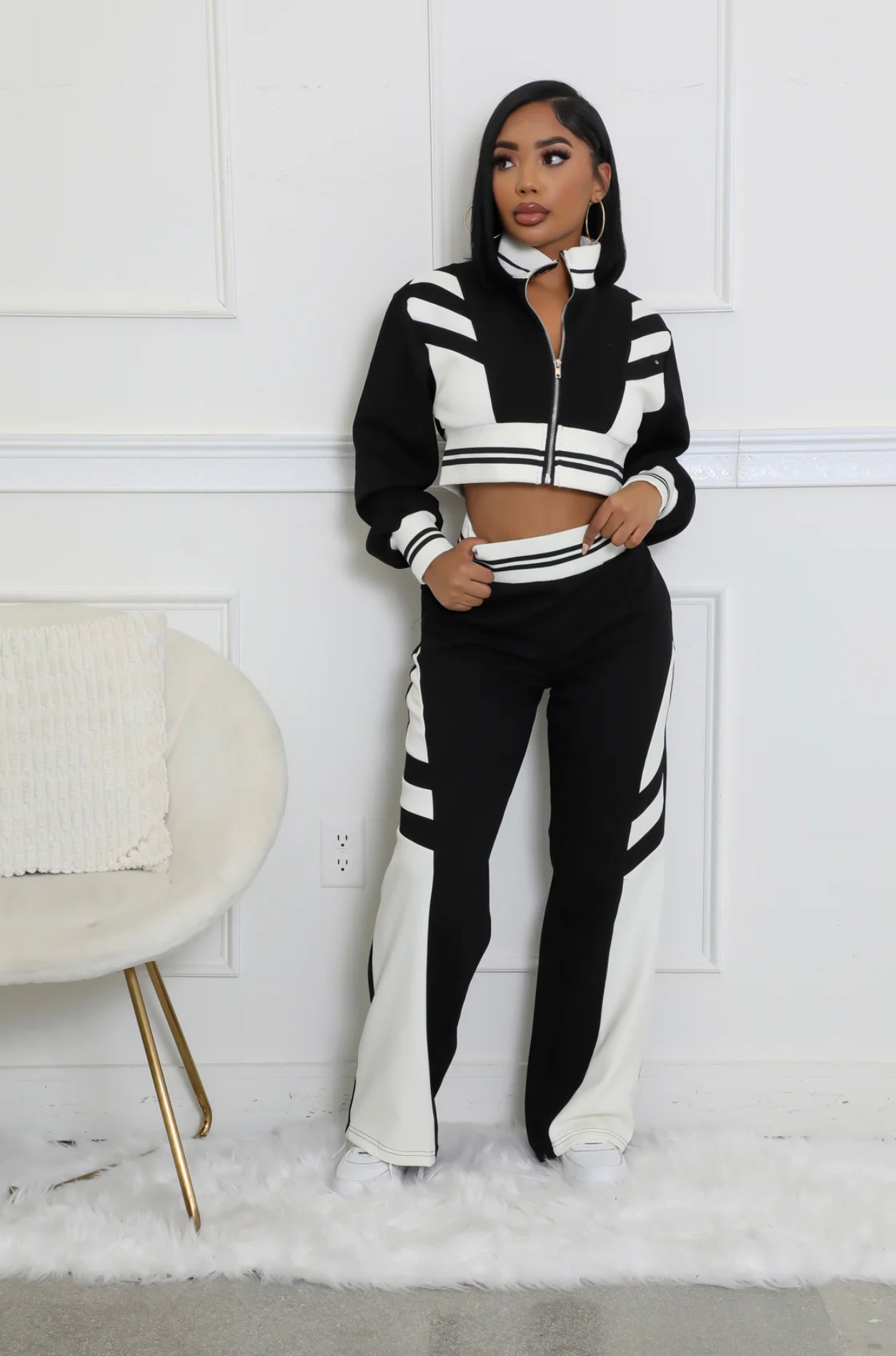 Luxe Pant Set ( Black )