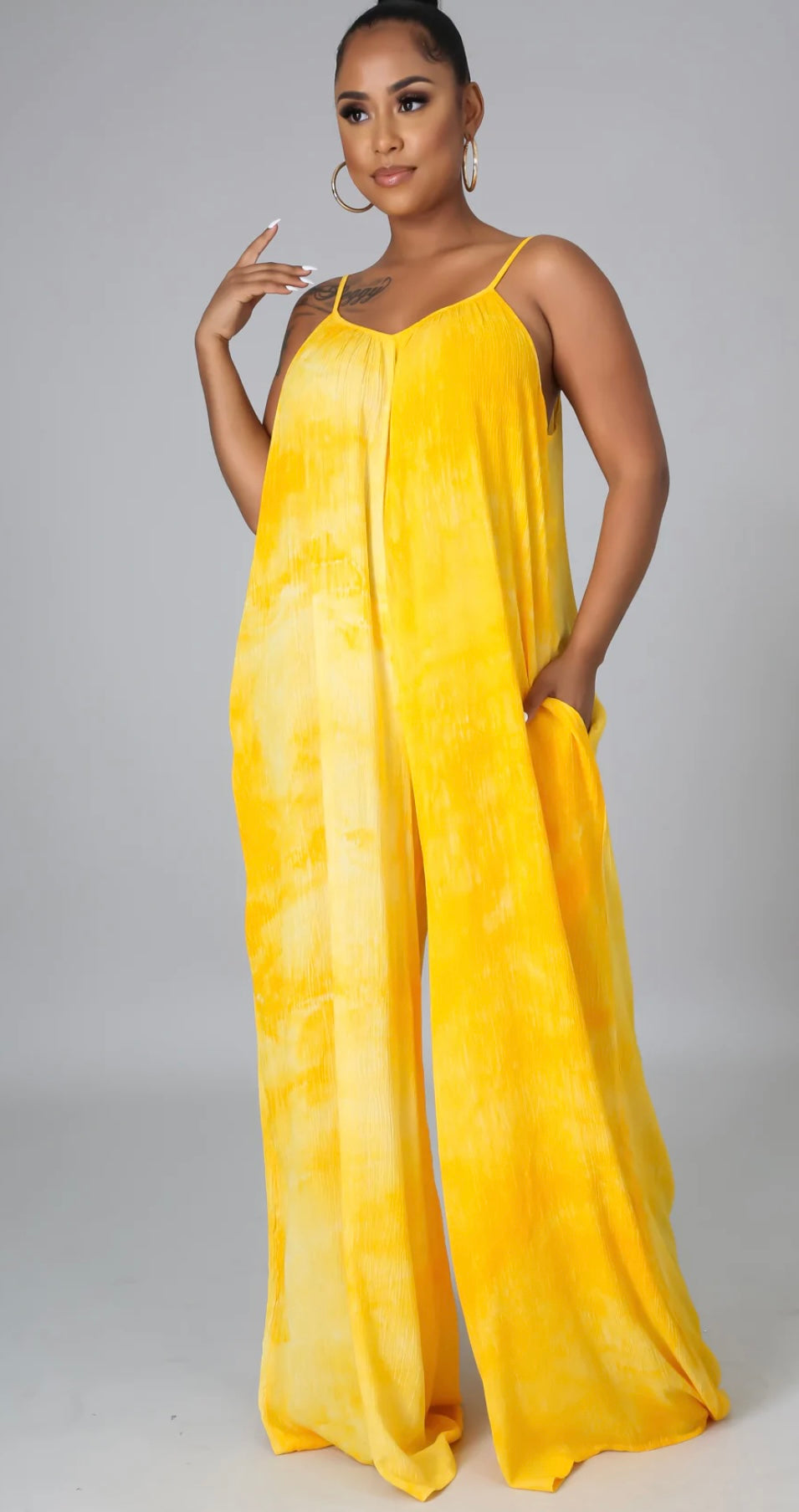 Game Dominator Jumpsuit-Yellow