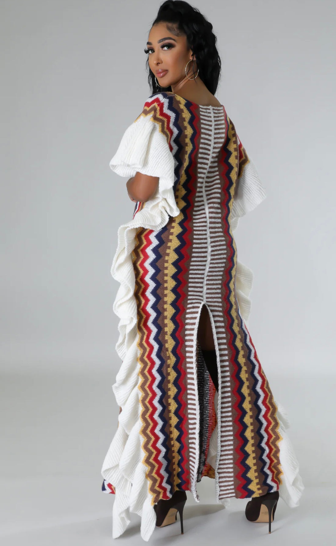 Piñata Poncho Dress