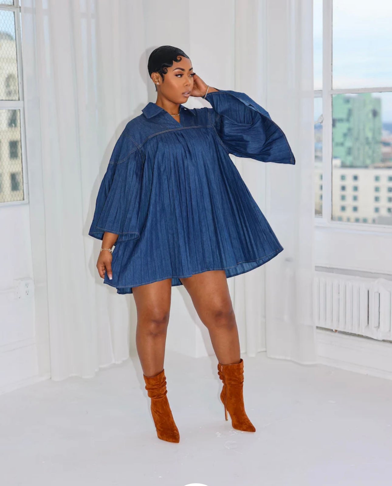 Boots on The Ground Dress