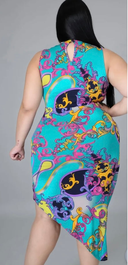 Treat Yourself Dress ( Jade )