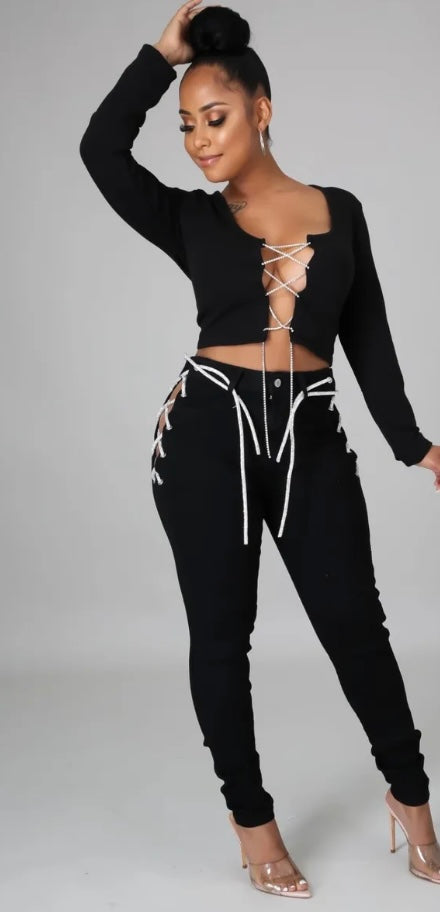 Full Fantasy Pants ( Black )