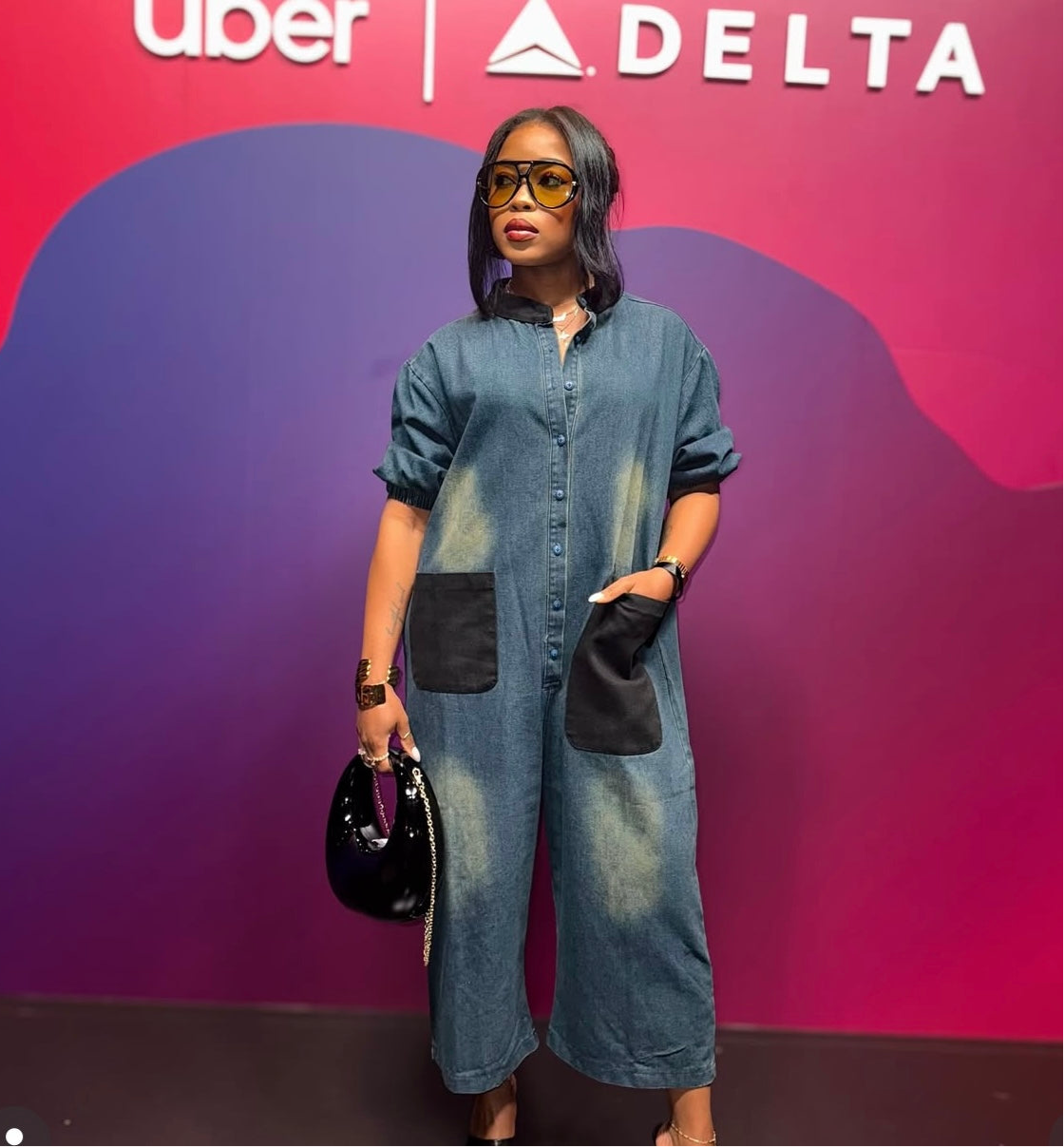 Monica Denim Jumpsuit