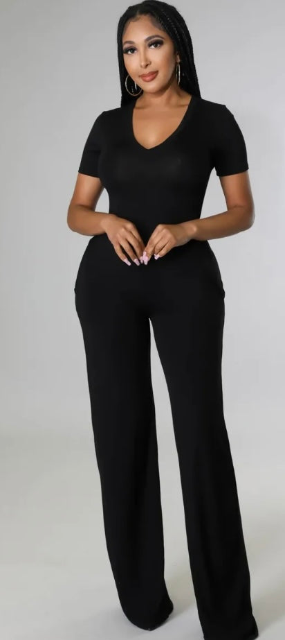 Kozie Days Jumpsuit ( Black )