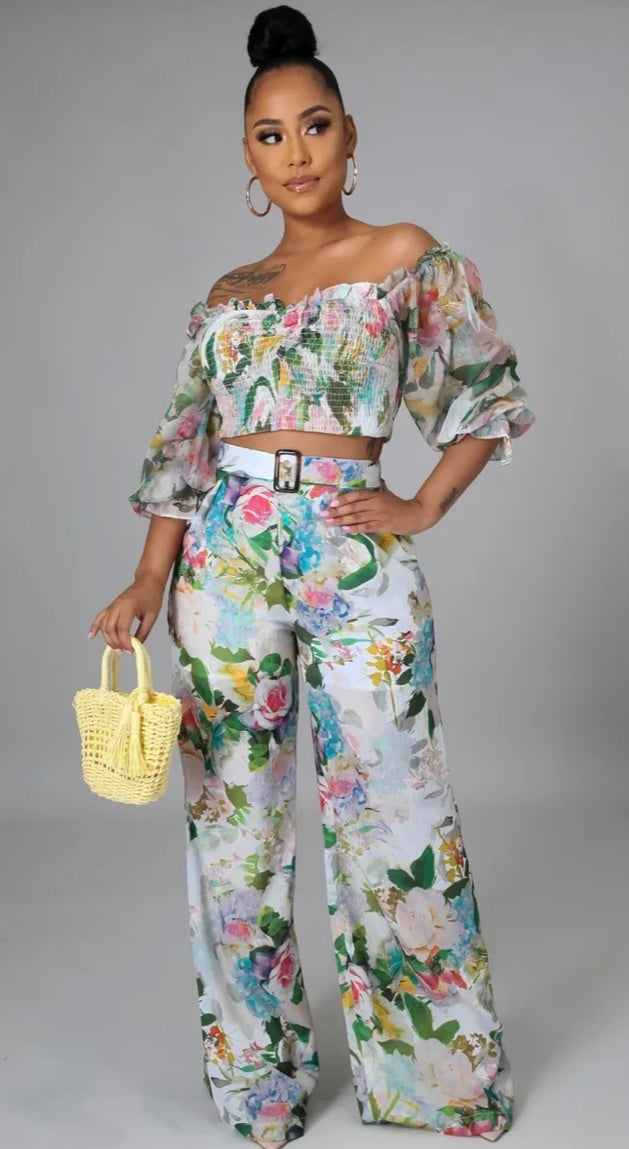 Camille Pant Set