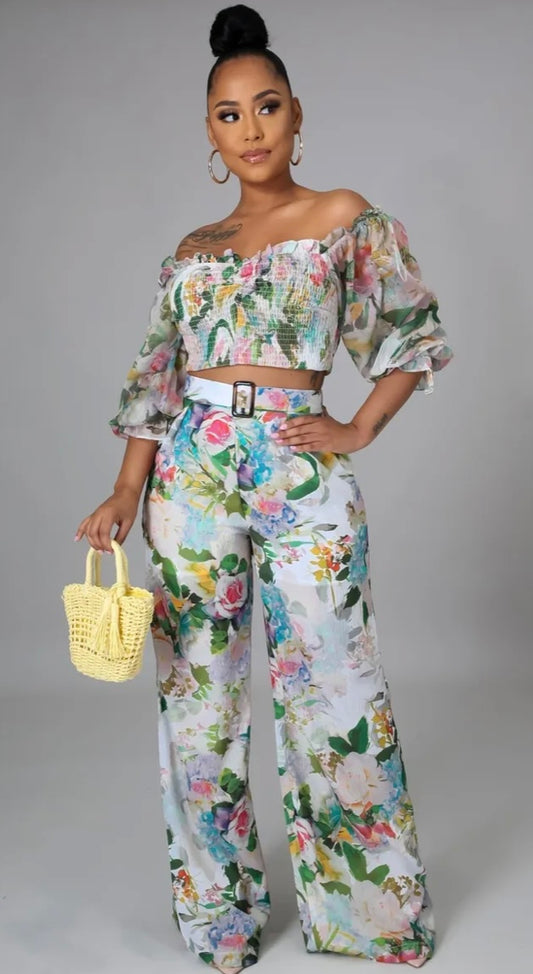 Camille Pant Set