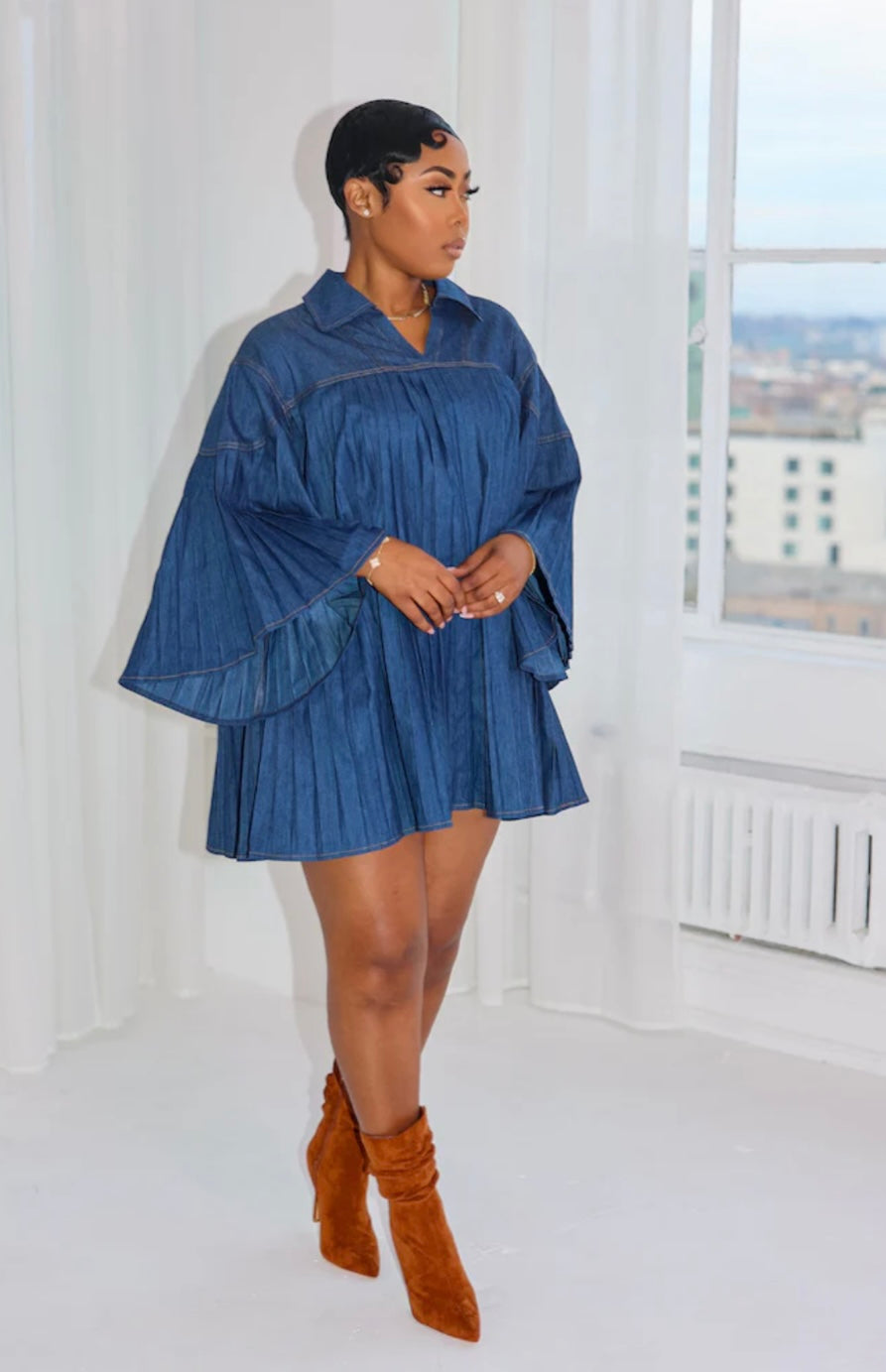 Boots on The Ground Dress