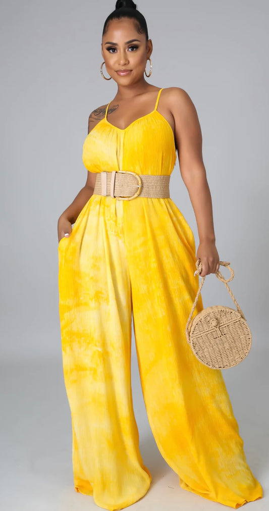 Game Dominator Jumpsuit-Yellow
