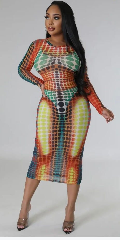 Dotted Thoughts Dress