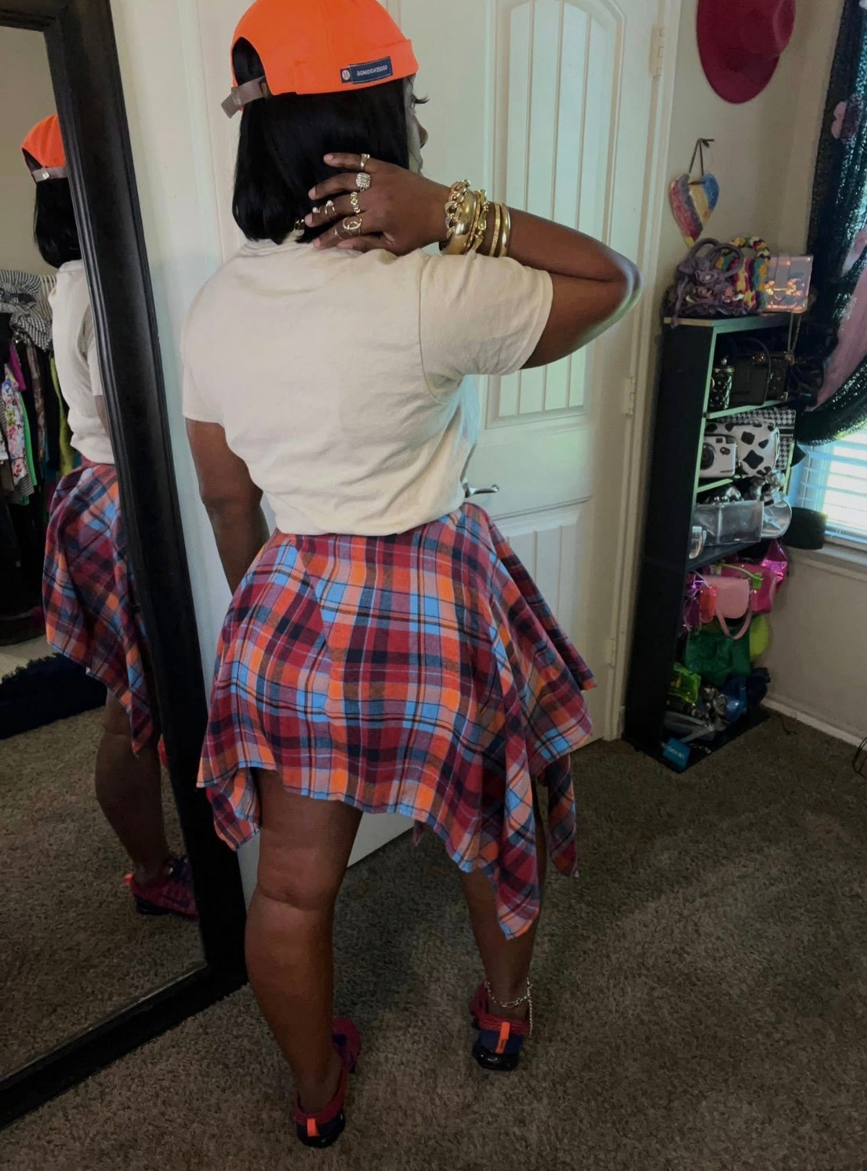 Joyce Babe Skirt ( Red )