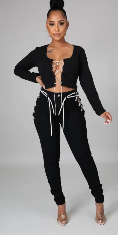 Full Fantasy Pants ( Black )