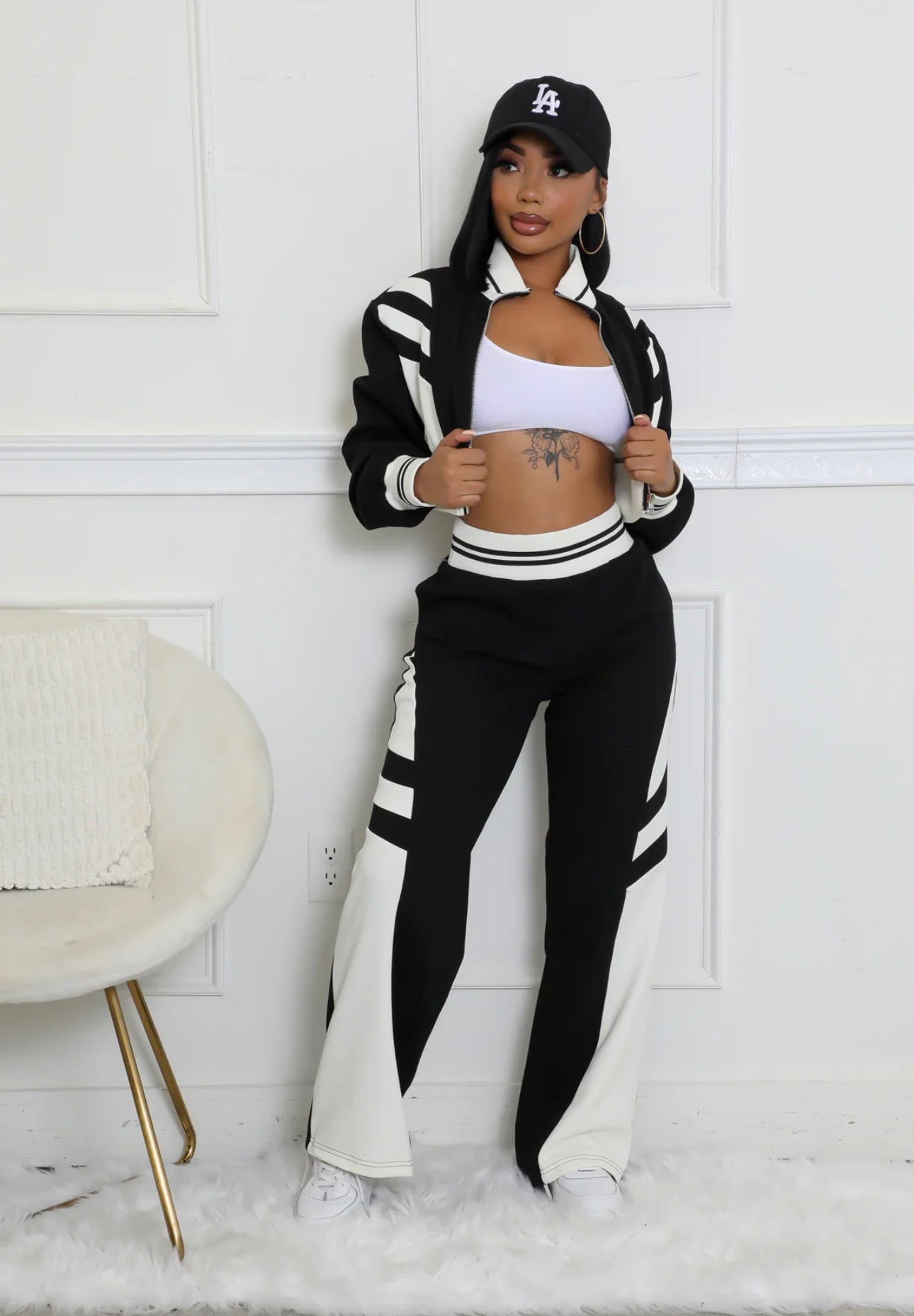 Luxe Pant Set ( Black )