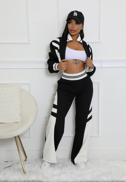 Luxe Pant Set ( Black )
