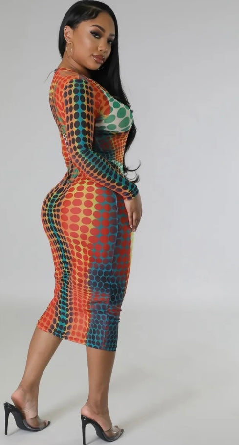 Dotted Thoughts Dress