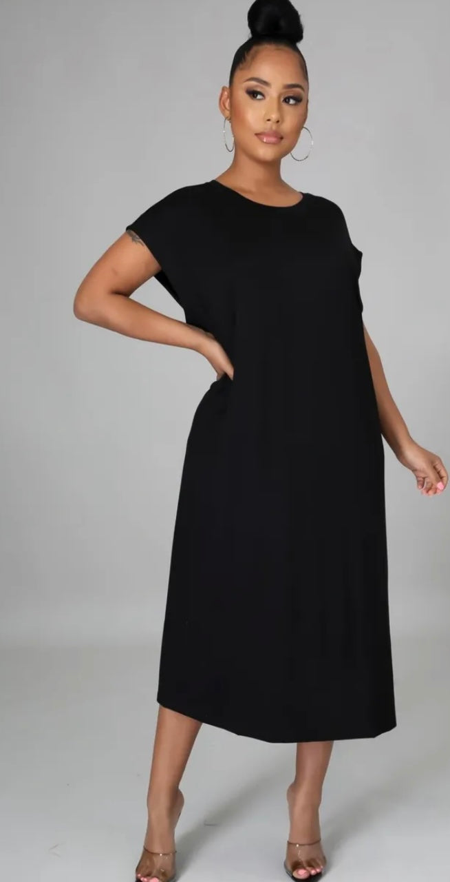 Living the comfy Life Dress