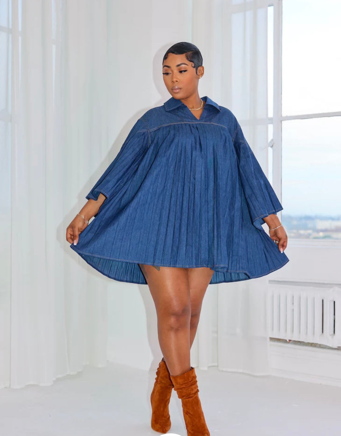 Boots on The Ground Dress