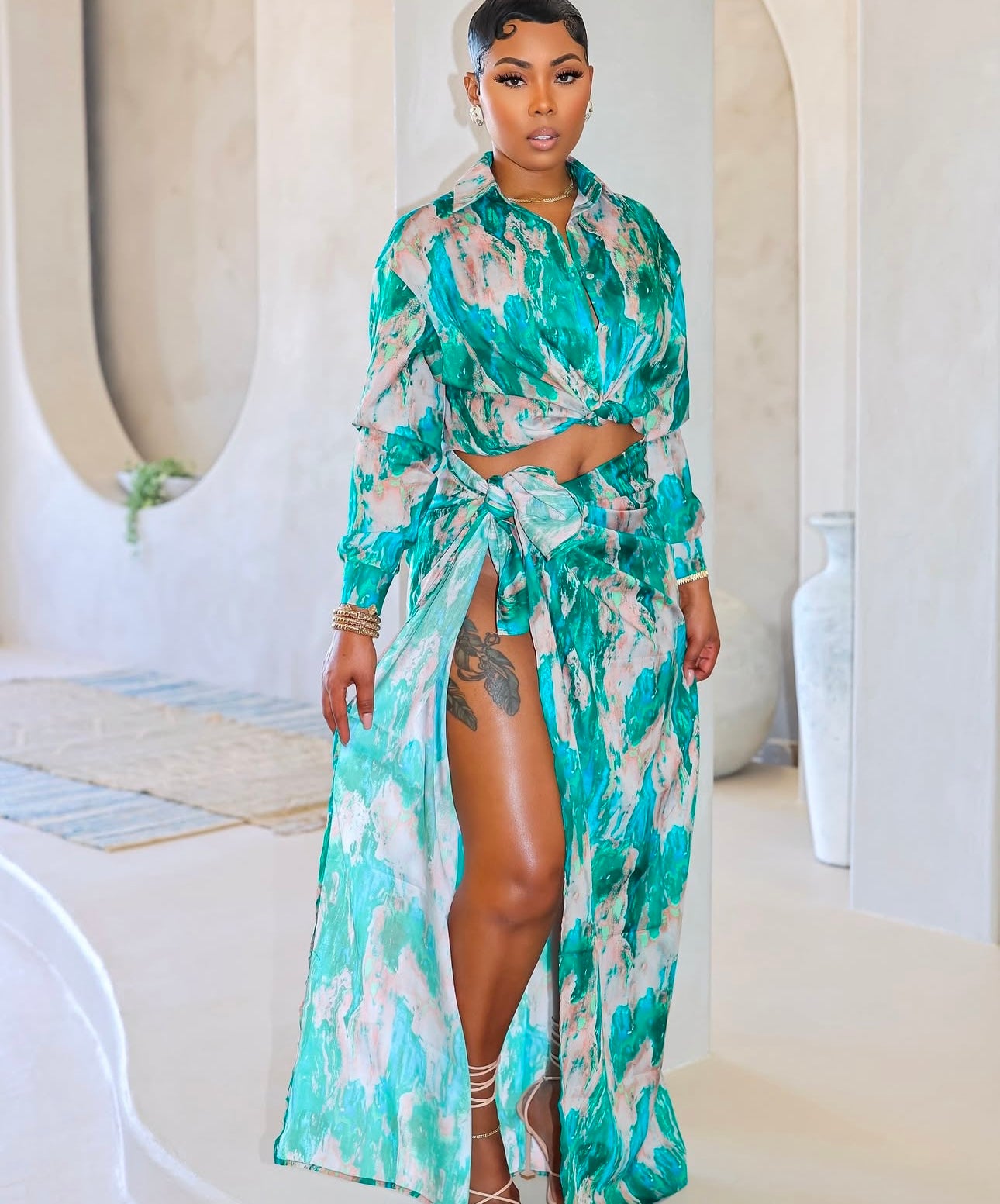Dianna Skirt Set