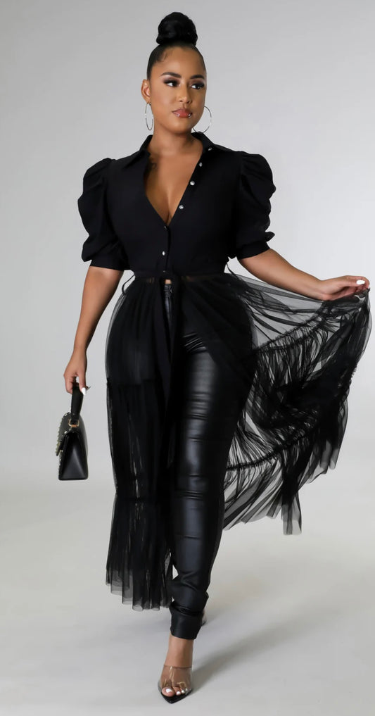 Becky-Lyn Top ( Black )