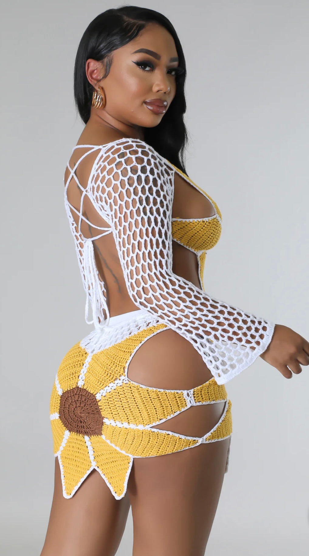 Sunny Isles Skirt Set (White)
