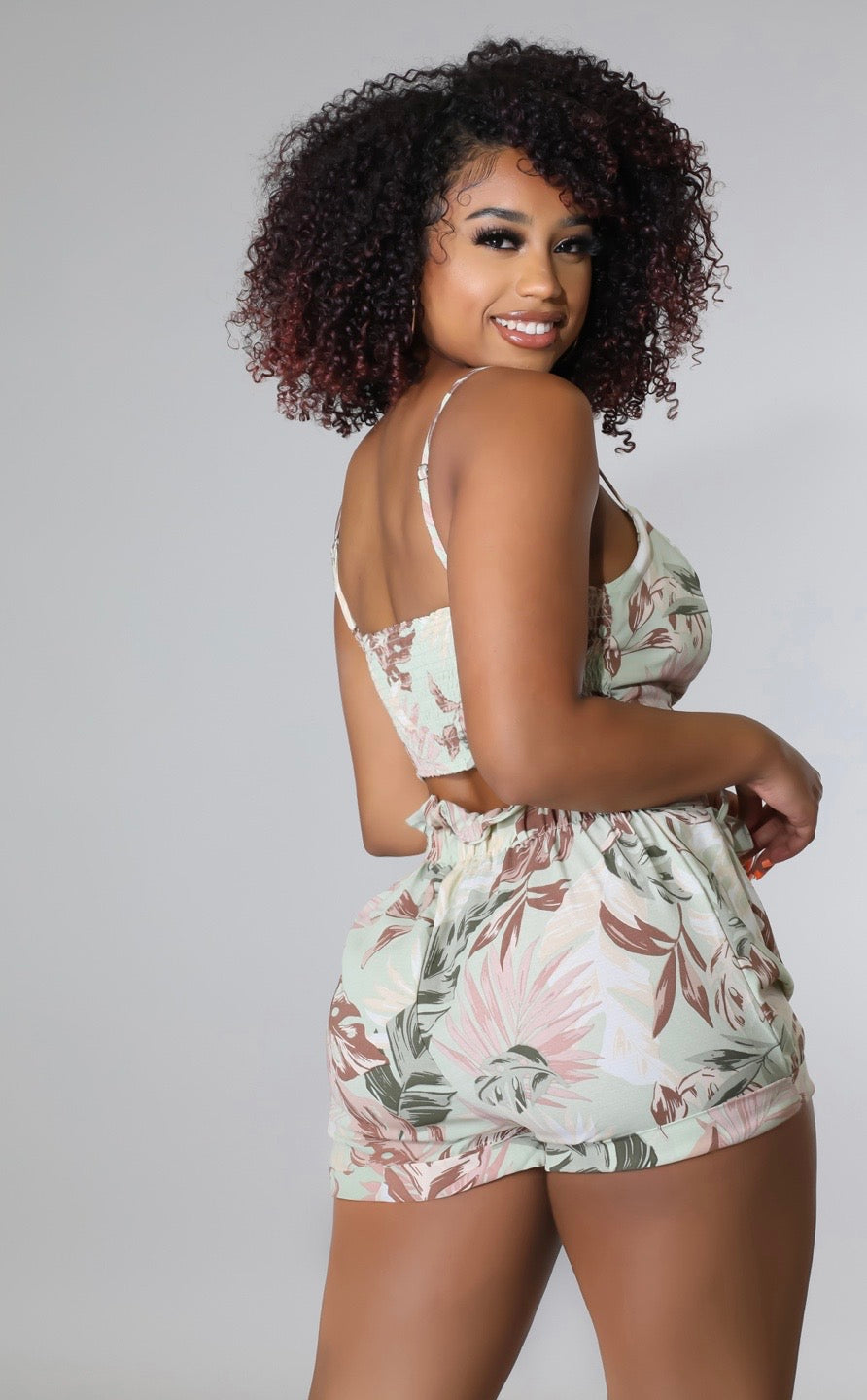 Blossom Girl Short Set
