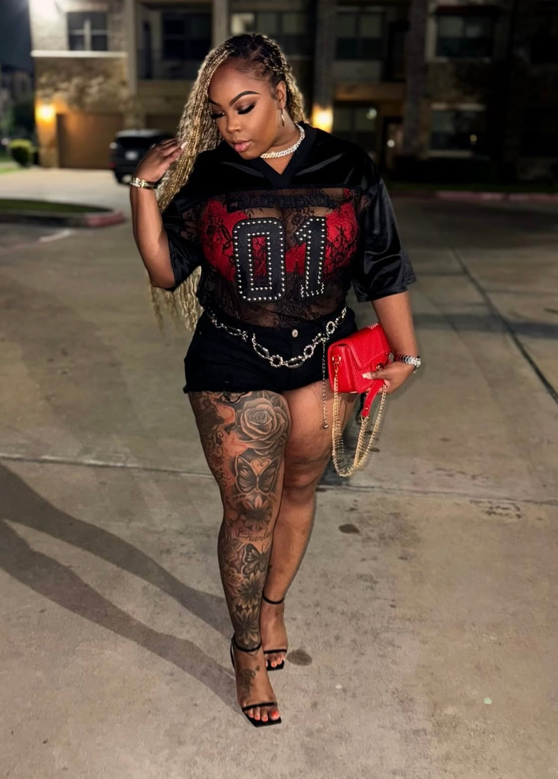 Lacey Jersey Top