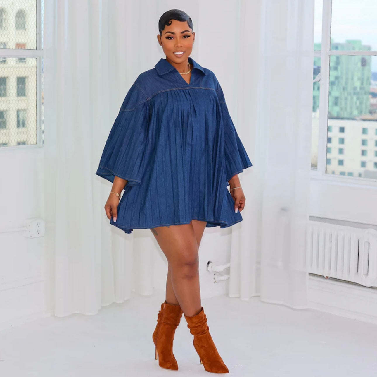 Boots on The Ground Dress