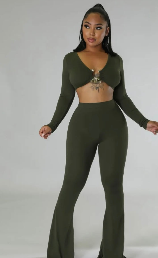 All For Him Pant Set