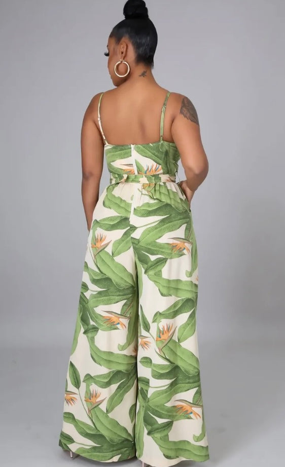 Palm Shade Jumpsuit