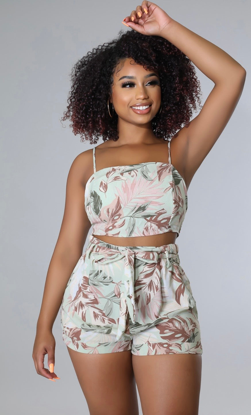 Blossom Girl Short Set