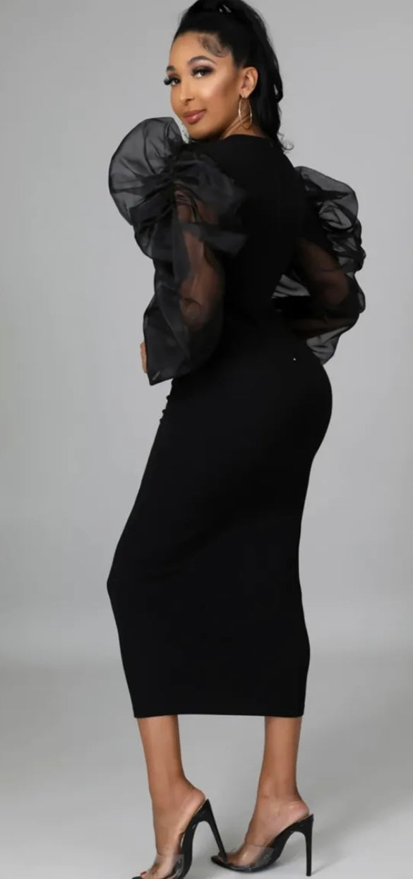 So Classy Dress-Black