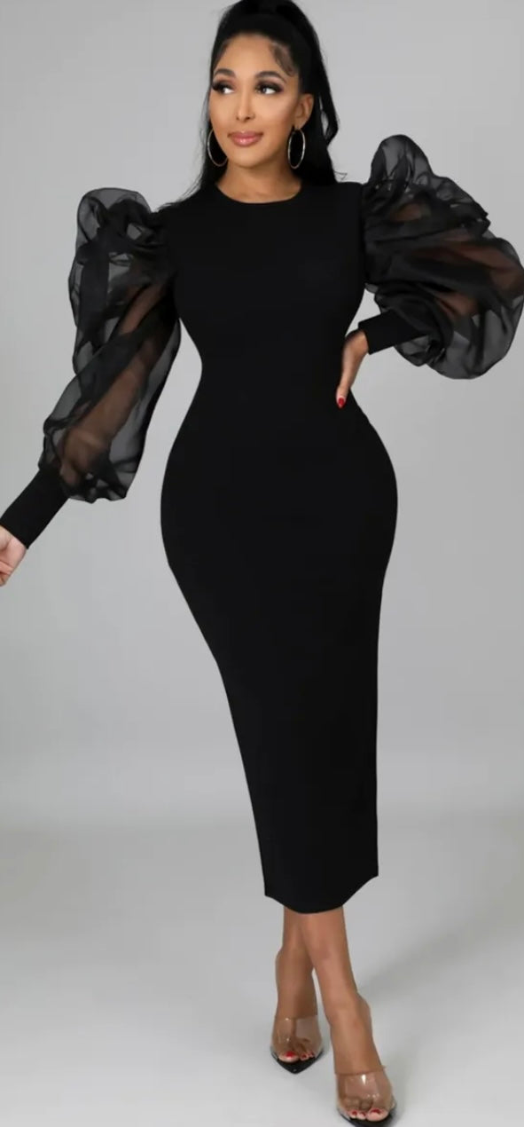 So Classy Dress-Black