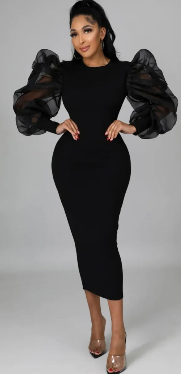 So Classy Dress-Black