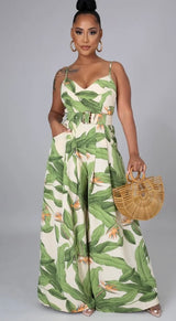 Palm Shade Jumpsuit